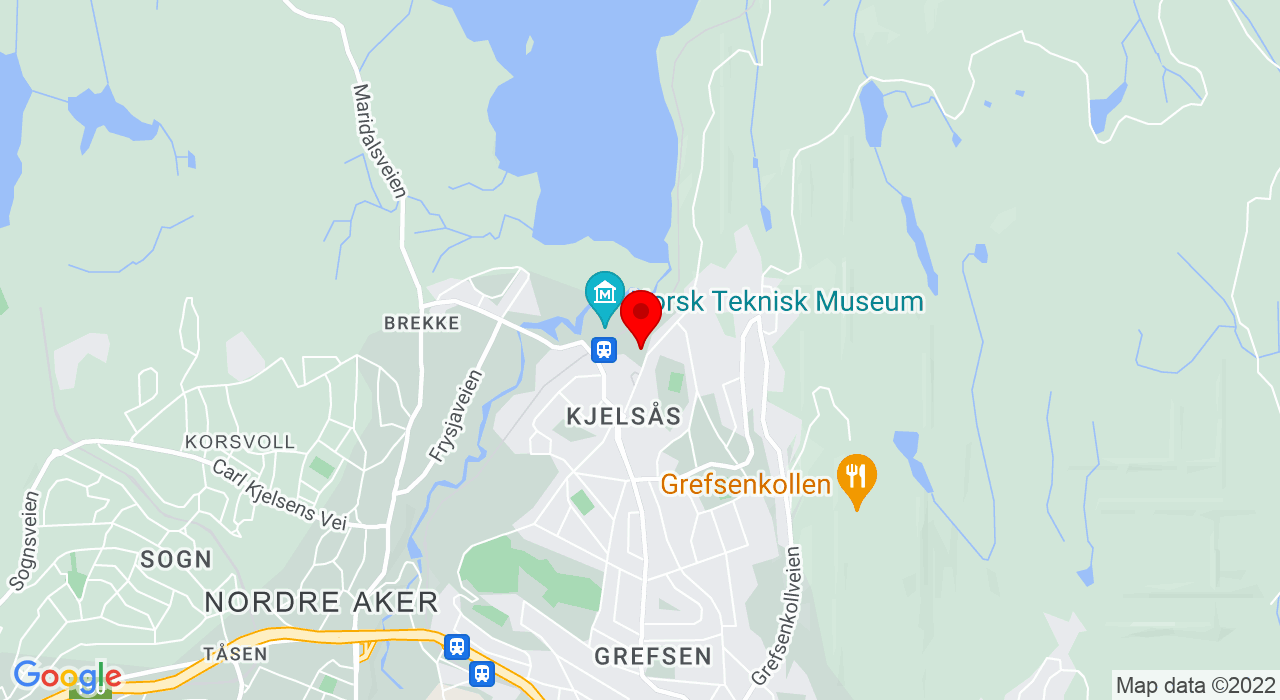 Google Map of Asbjørnsens vei 3,0494+Oslo