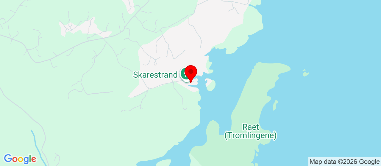 Kart over Skarestrand 150 Kongshavn