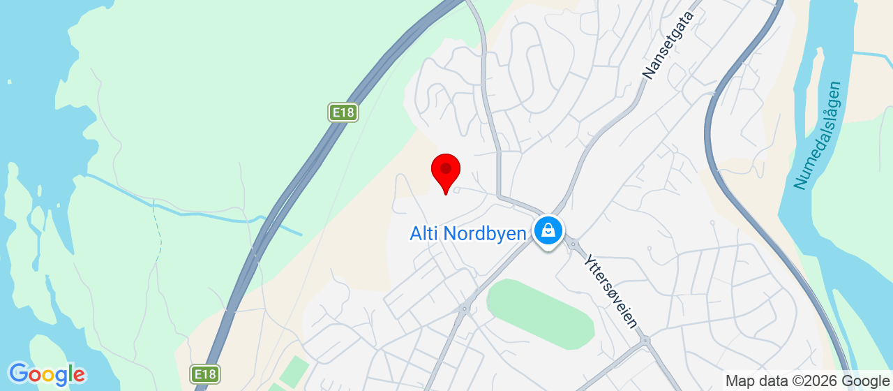 Kart over Fagerlihallen 