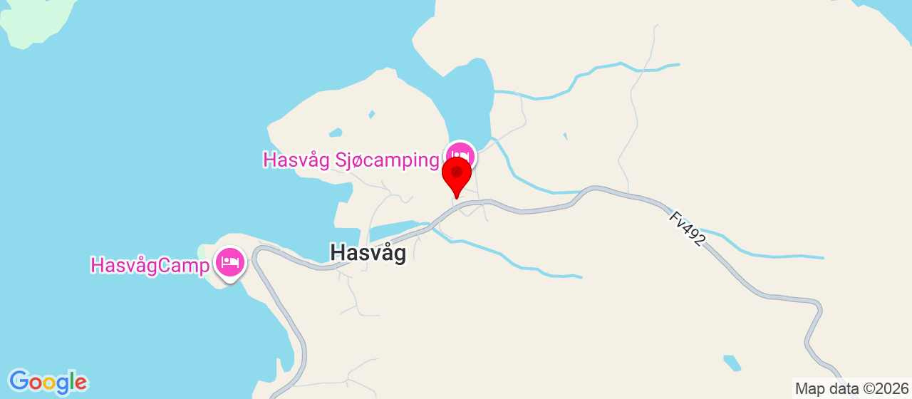 Kart over Sørnessveien 1091 Hasvåg
