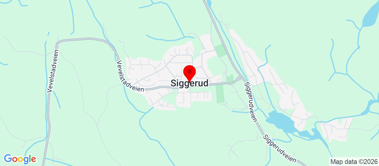 Kart over Siggerud 