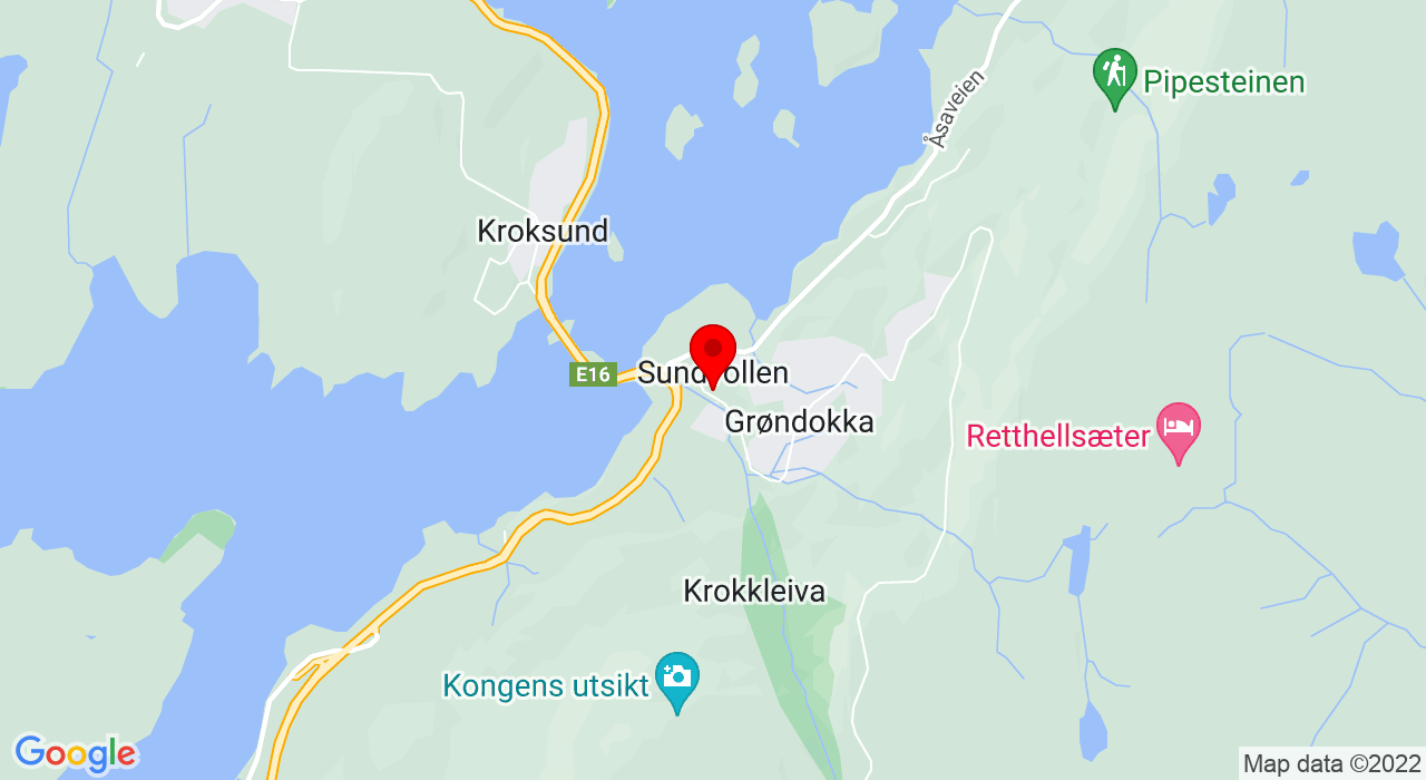 Google Map of Dronningveien 2,3531+KROKKLEIVA