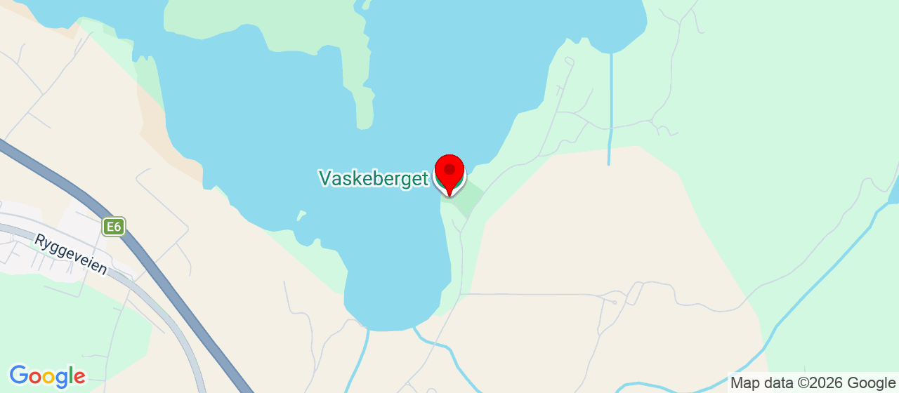 Kart over Vaskeberget Rygge