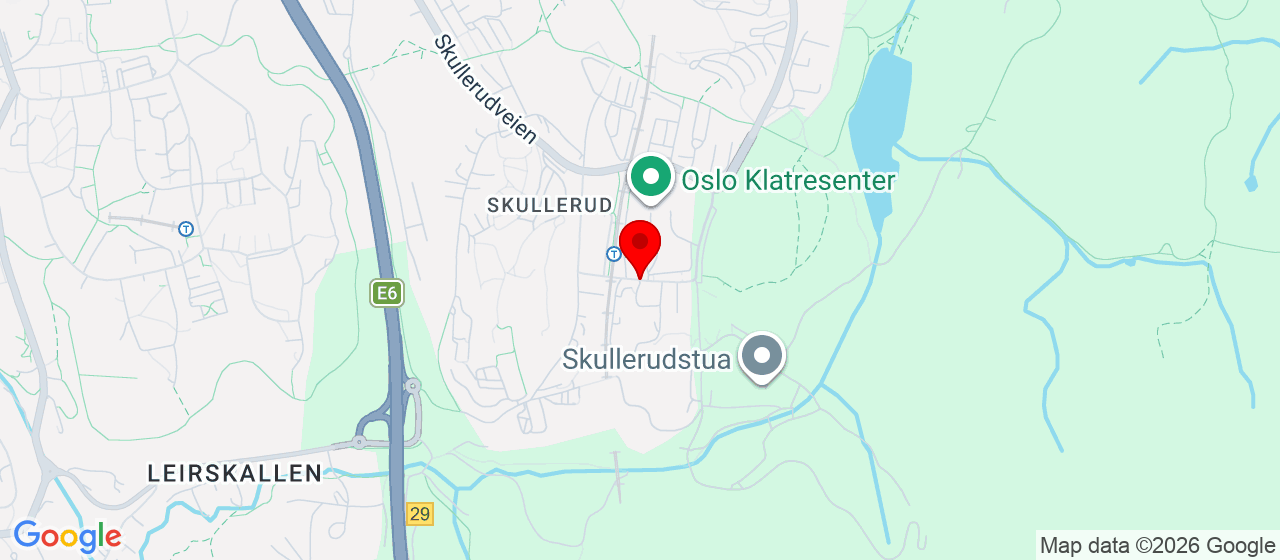 Kart over Olaf Helsets Vei 