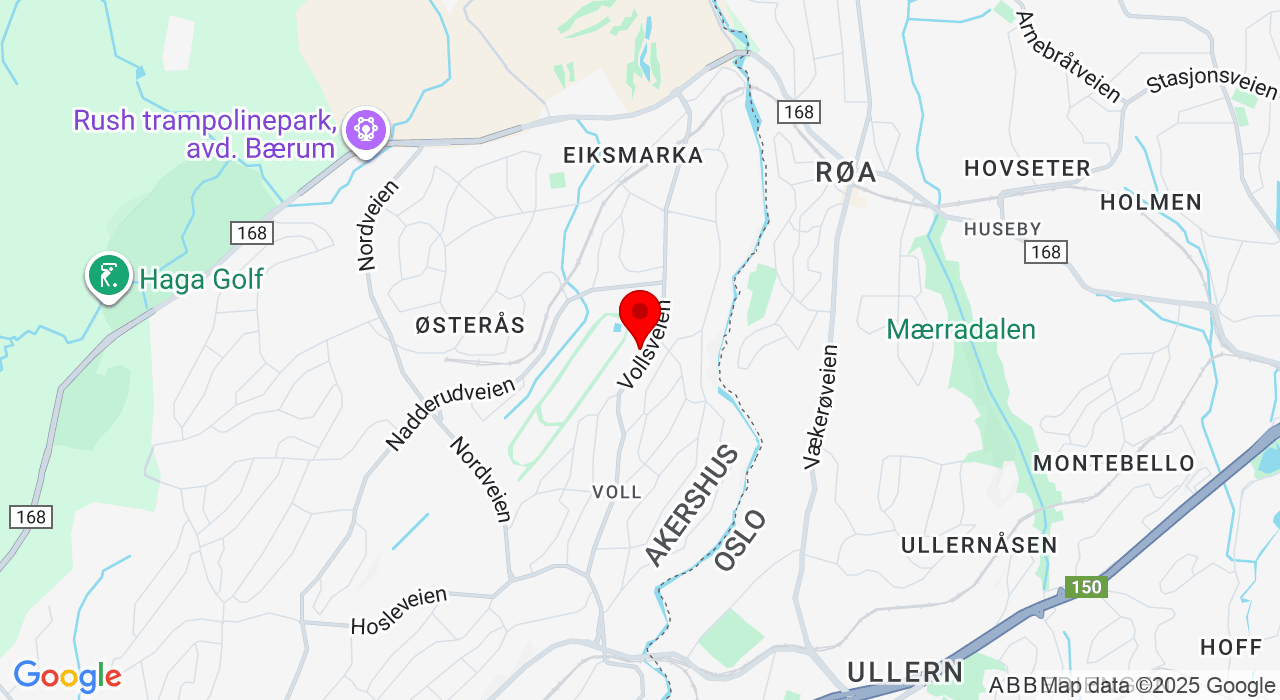 Google Map of https://www.google.com/maps/place/Derbystuen, Øvrevoll