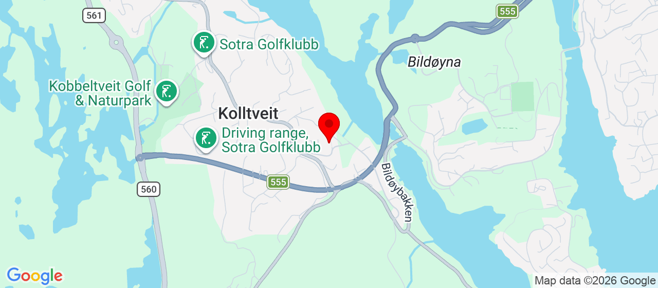 Kart over Alebakkane 18 STRAUME