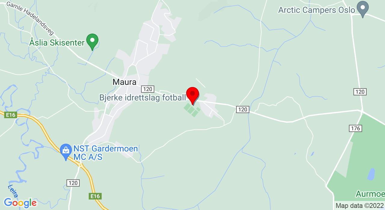Google Map of Mauravegen 45,2032+Maura