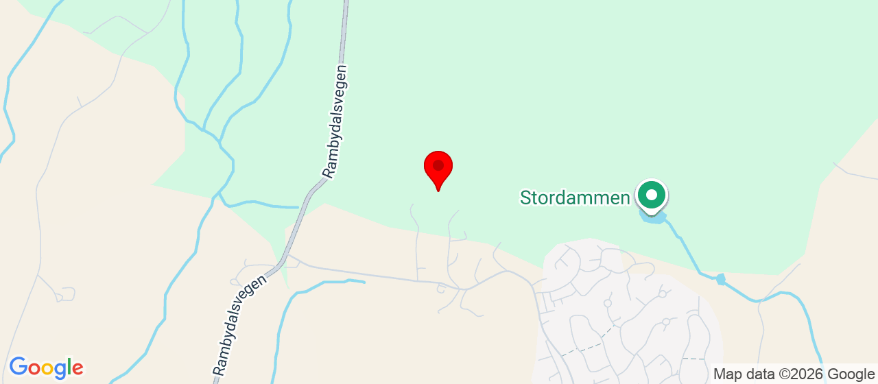 Kart over Stenslivegen 34 KLØFTA