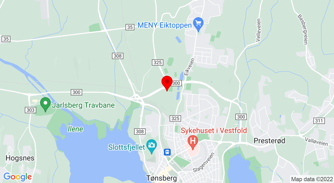 Google Map of Stadion 12,3111+Tønsberg