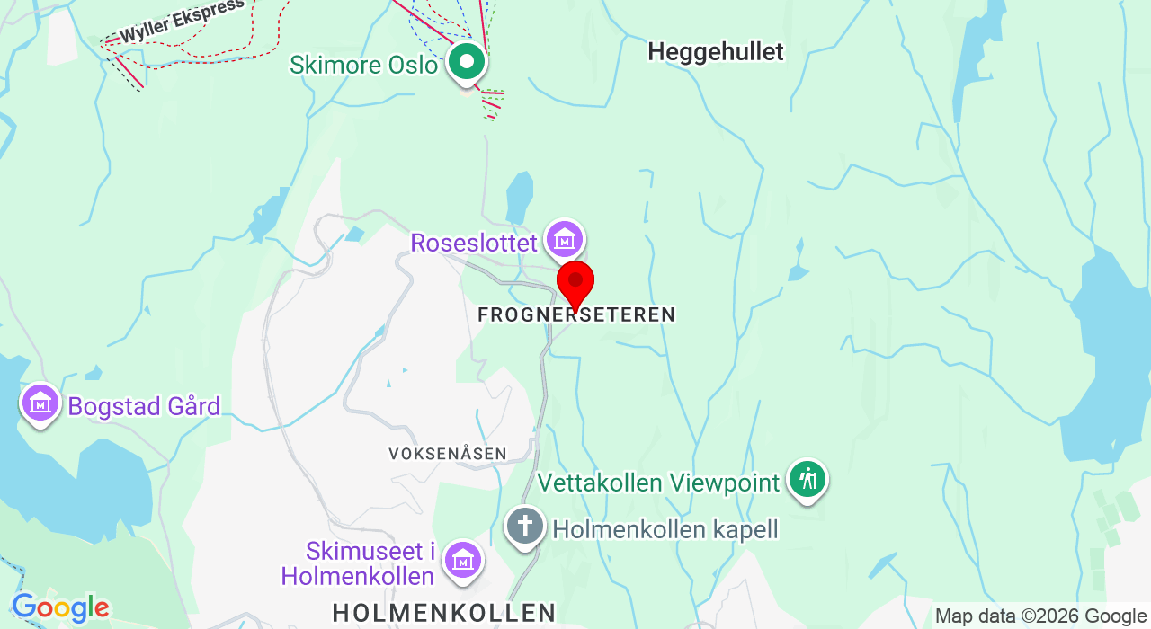 Google Map of https://www.google.com/maps/place/Frognerseteren