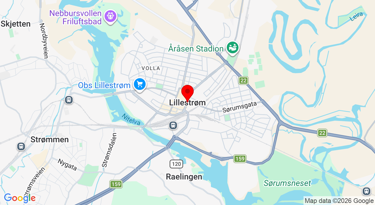 Google Map of https://www.google.com/maps/place/Lillestrøm