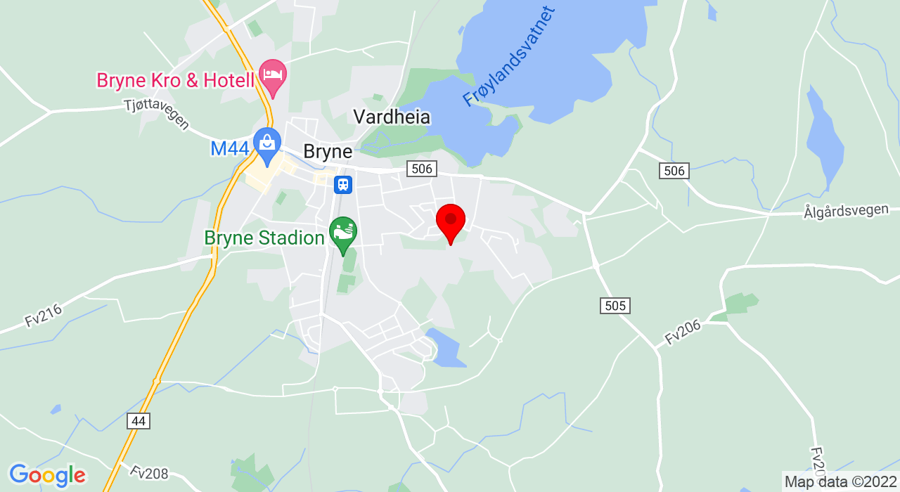 Google Map of Dronning Mauds Gate 1,4340+BRYNE