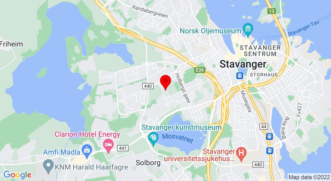 Google Map of Eiganes skole,+STAVANGER