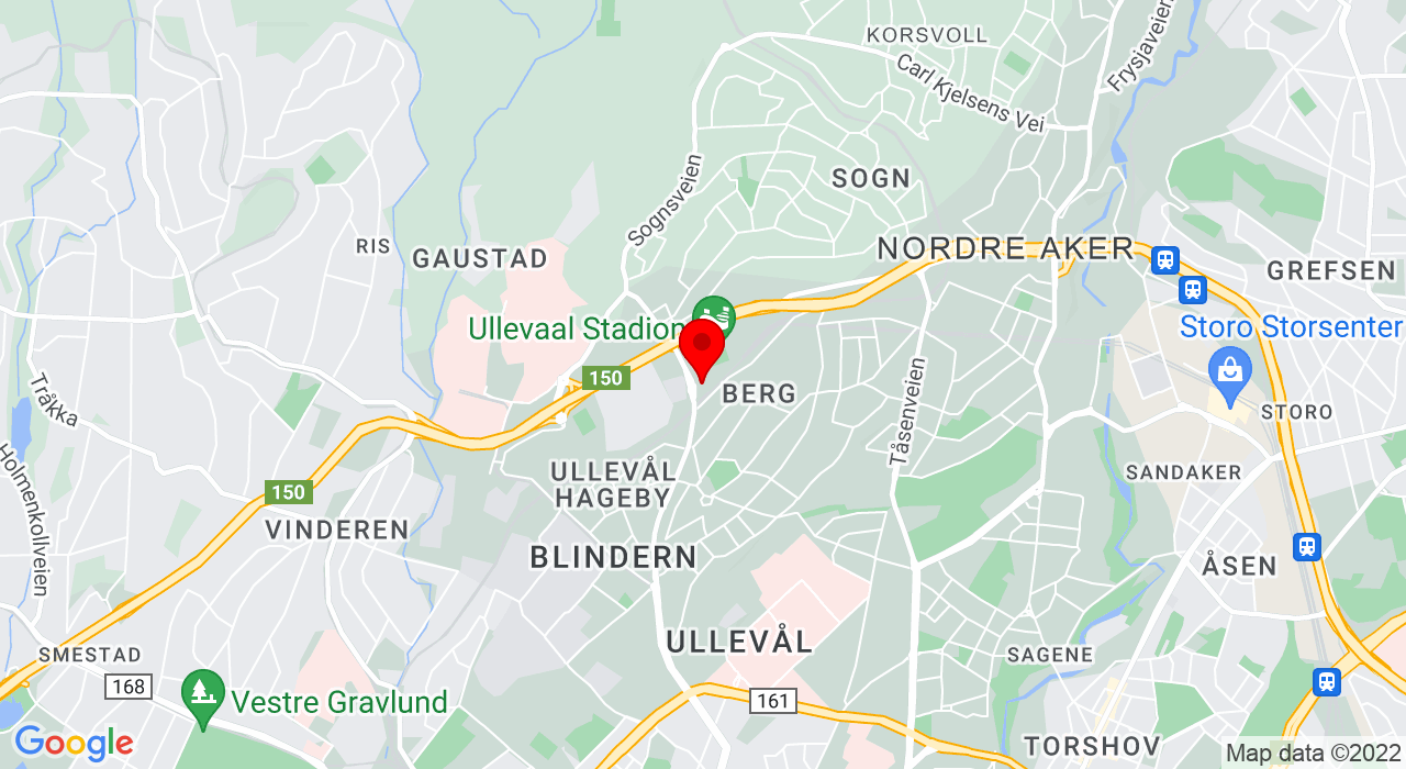 Google Map of Sognsveien 73,0854+OSLO