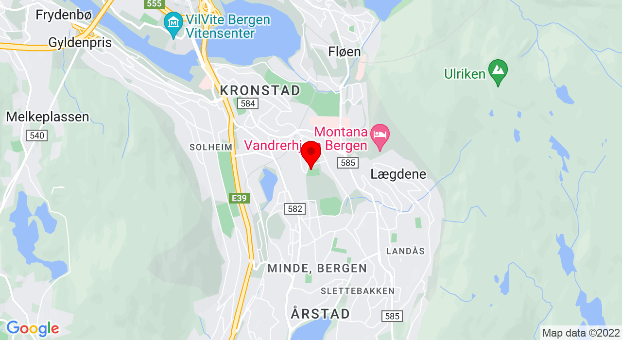 Google Map of Haukelandshallen, St. Olavs vei 50,5052+BERGEN