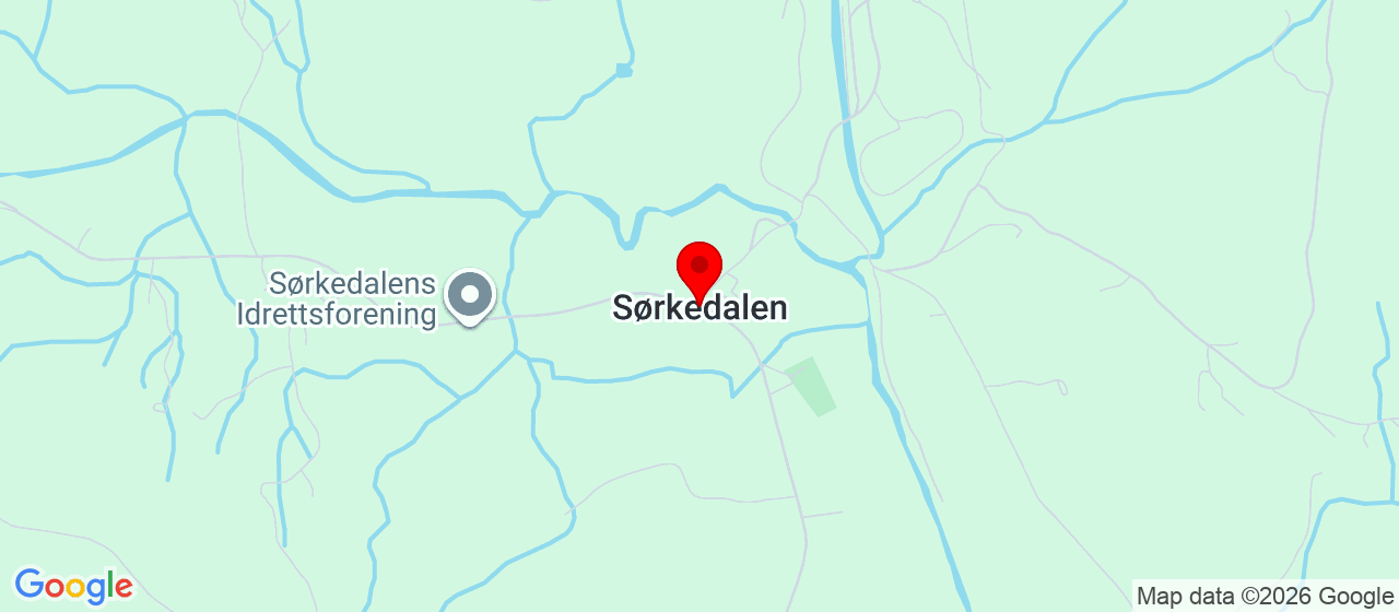 Kart over Sørkedalen 