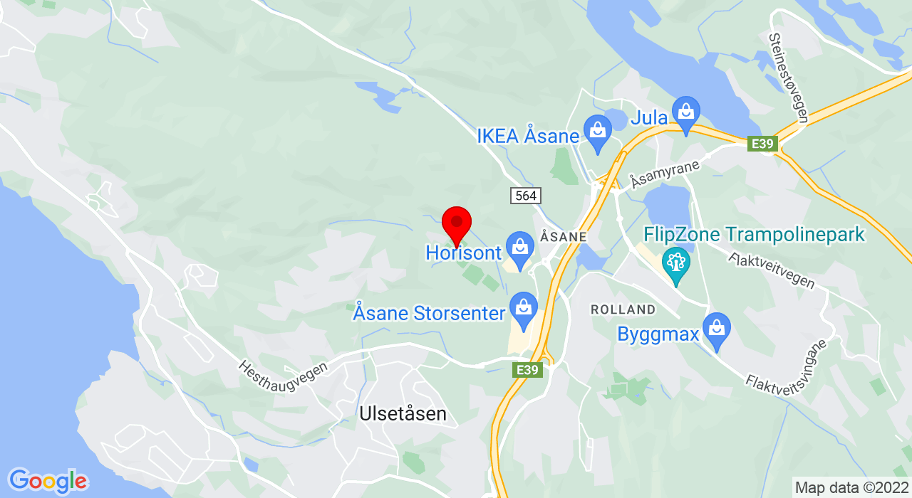 Google Map of Åsane Arena,5116+ULSET