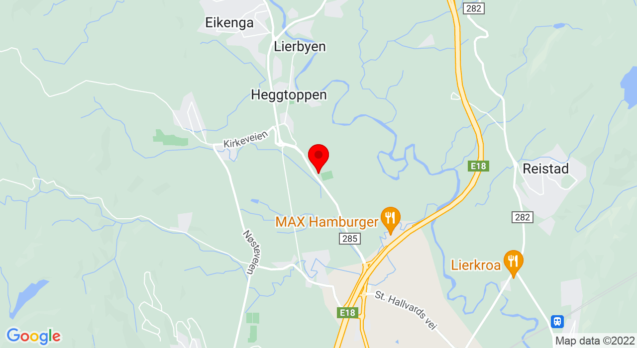 Google Map of Ringeriksveien 108,3400+Lier