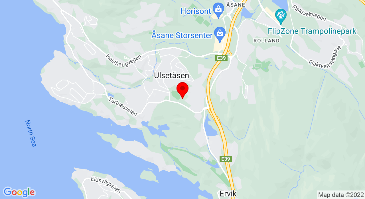 Google Map of Åstveit Idrettspark, Tertnesveien 24,5113+TERTNES