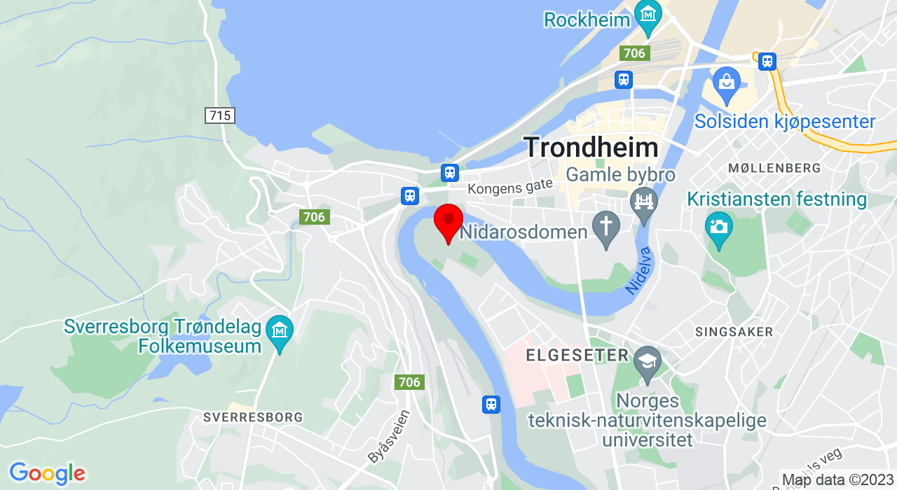 Google Map of Trondheim Spektrum,+