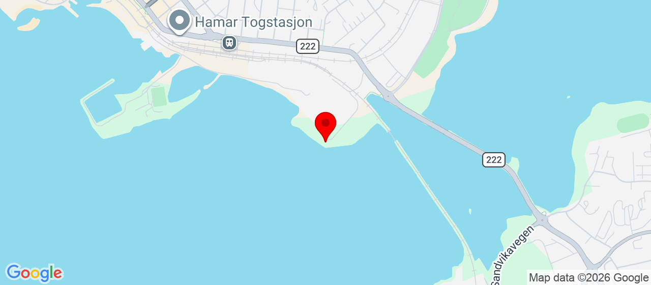 Kart over Stangeveien 111A Hamar