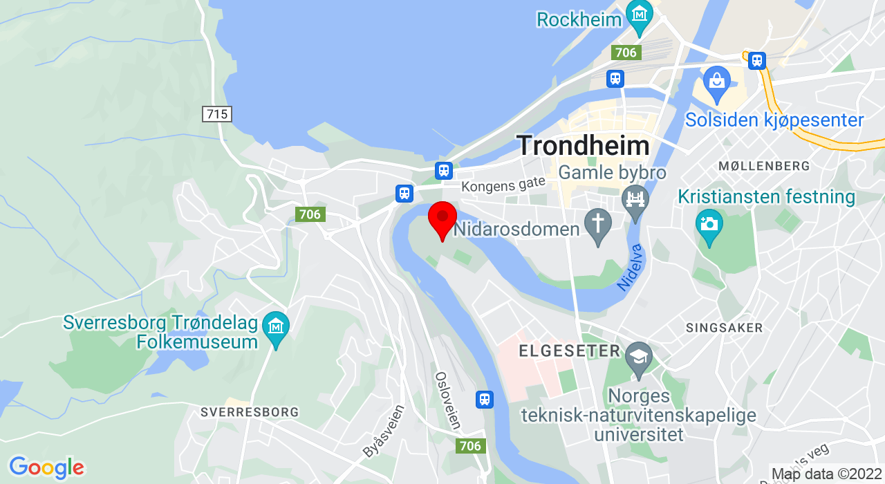 Google Map of Trondheim Spektrum - Hall D3,+