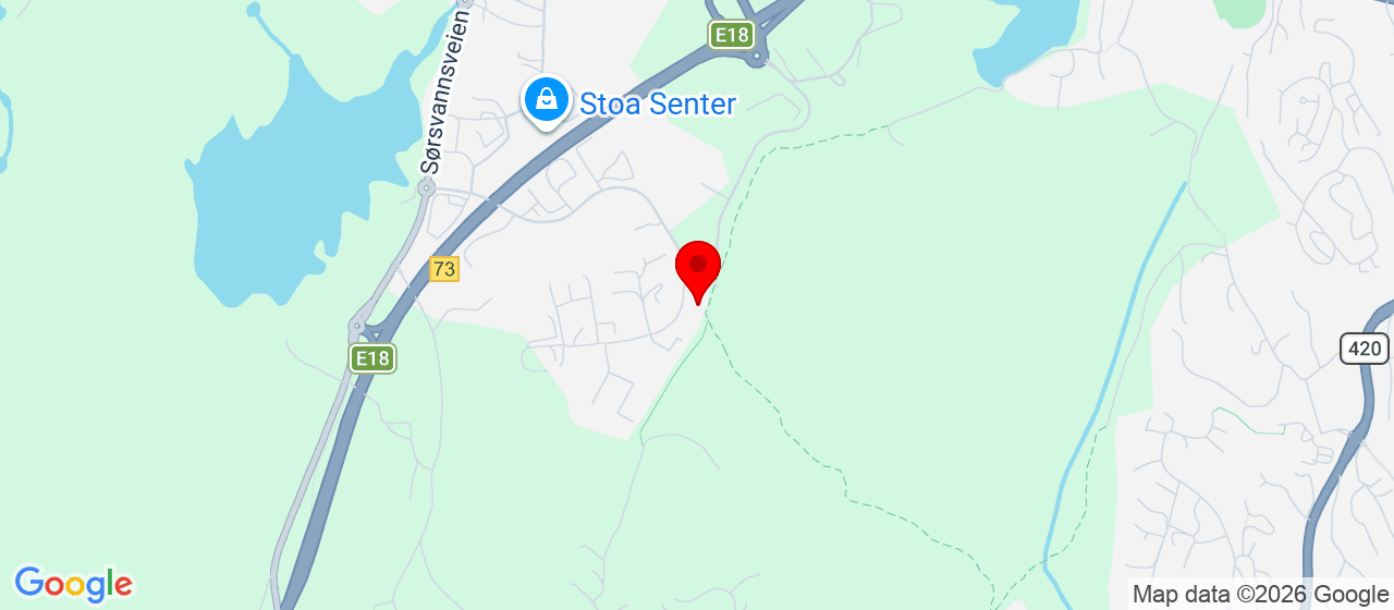 Kart over Industritoppen 1 ARENDAL