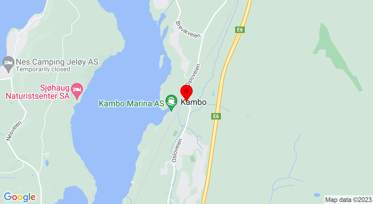 Google Map of Kambo stasjon,1538+Moss