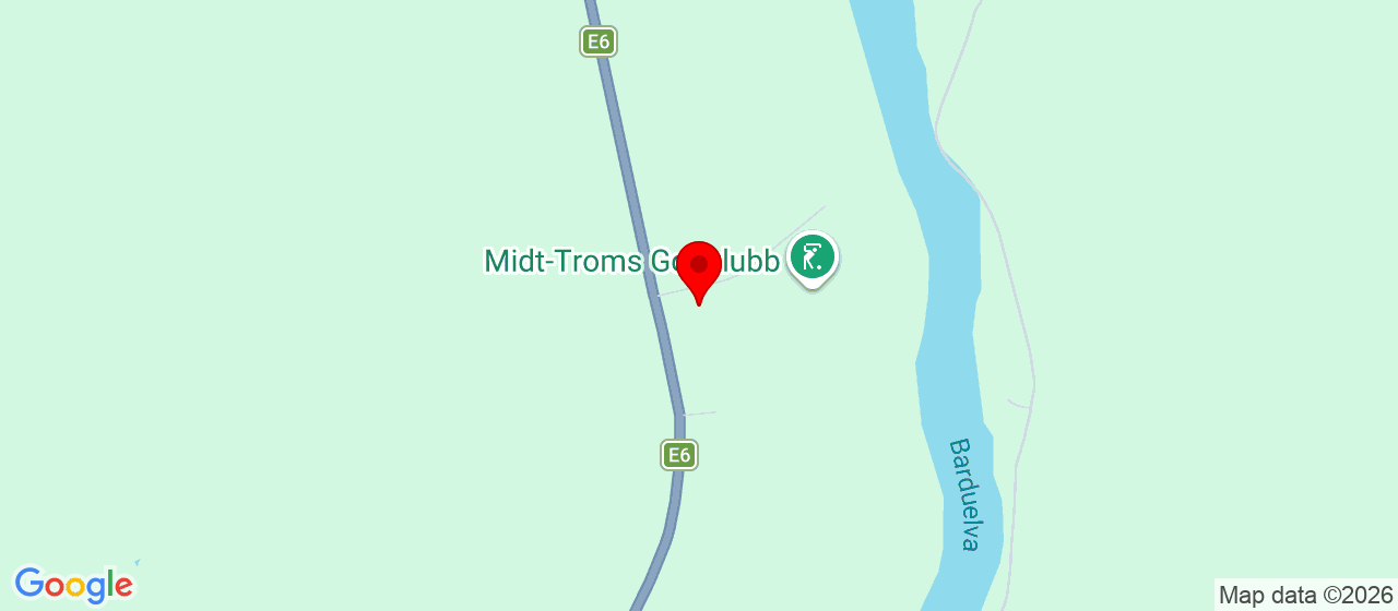 Kart over Tromsøveien 1697 Bardu