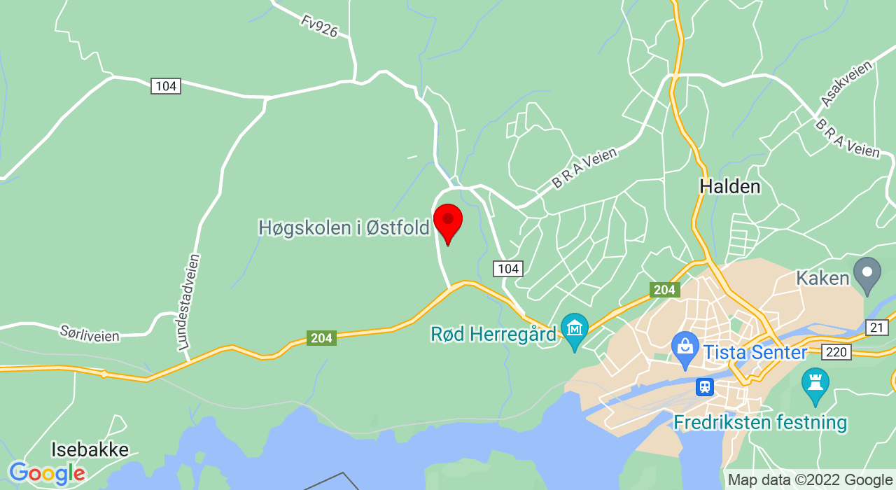 Google Map of Remmenhallen,+Halden