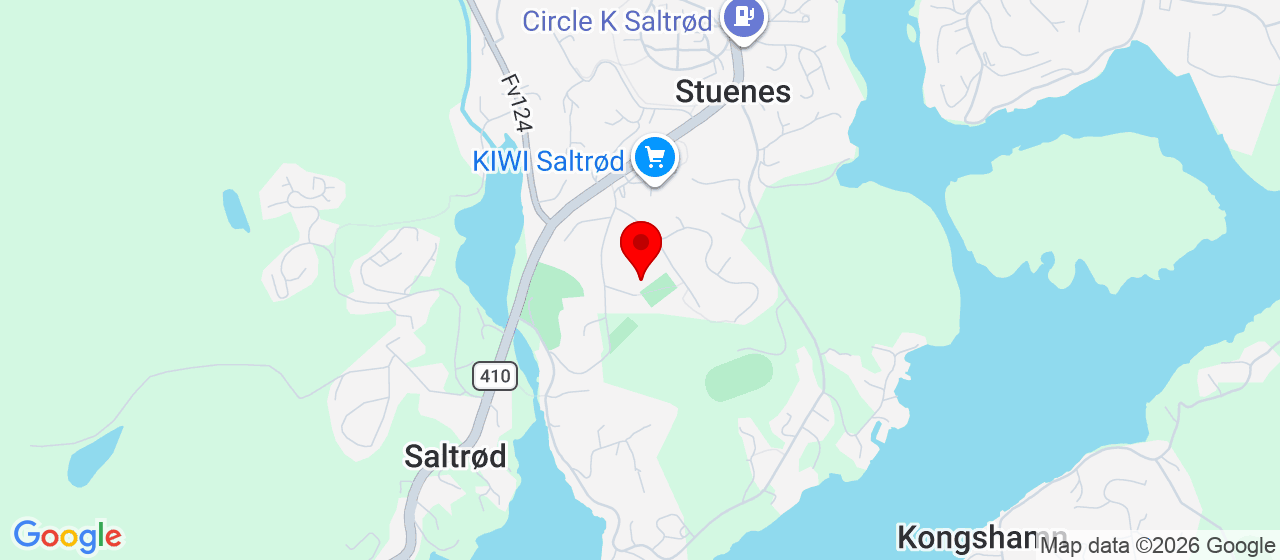 Kart over Stuenes school Betrumveien 2, SALTRØD