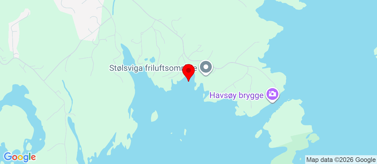 Kart over Stølsviga Hisøya