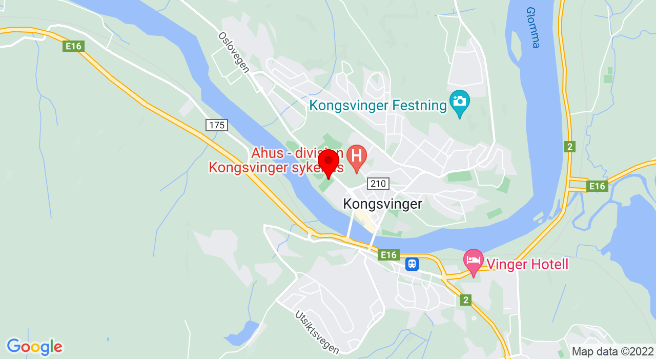 Google Map of Brugata 47,2212+KONGSVINGER