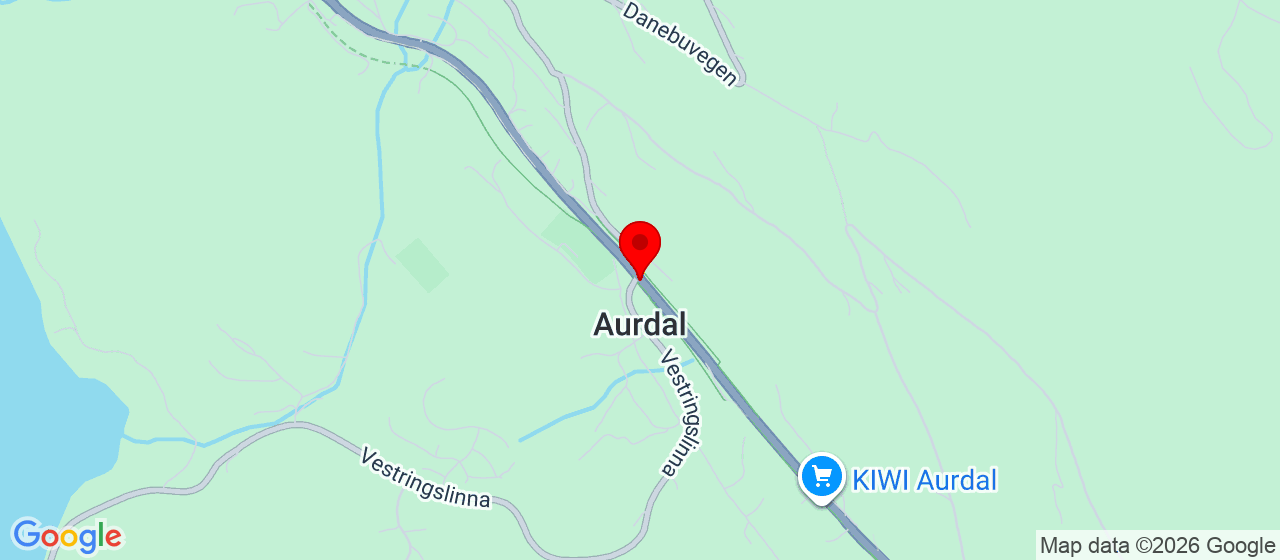 Kart over Stasjkonsgoto 41 AURDAL