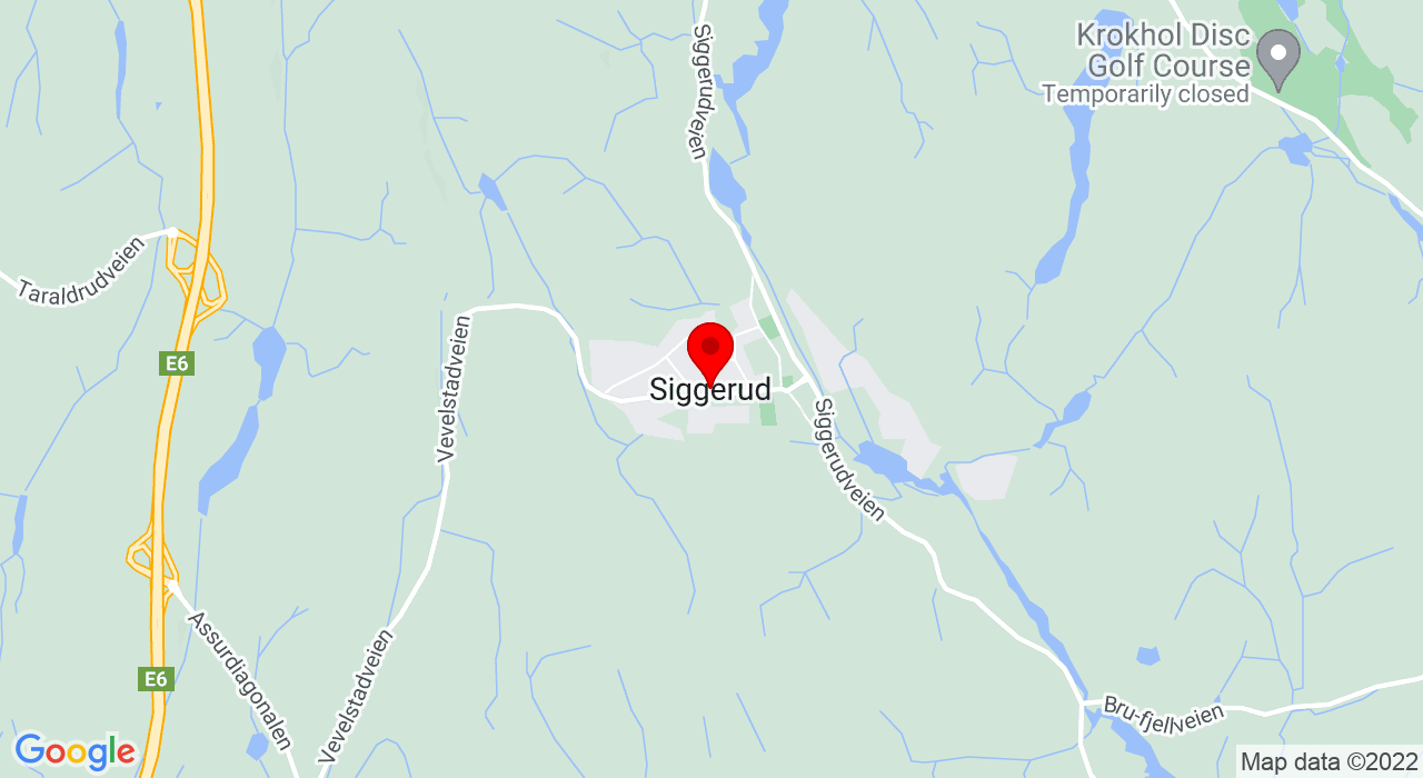 Google Map of Siggerud,+