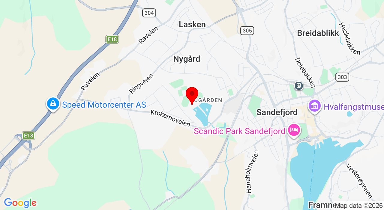 Google Map of https://www.google.com/maps/place/Bugårdsparken, Sandefjord
