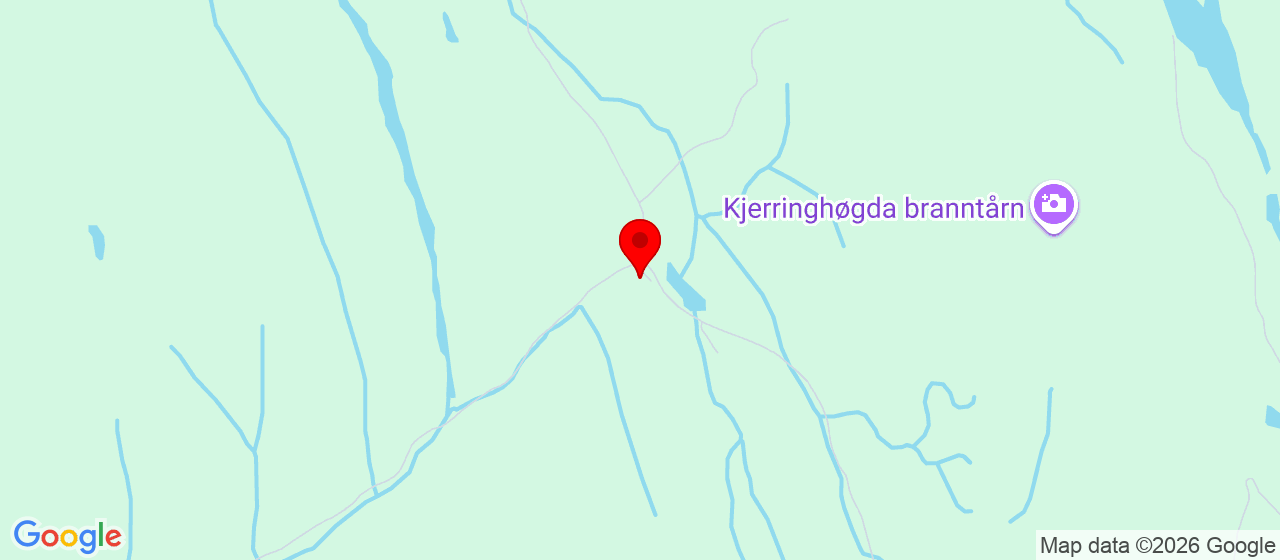 Kart over Bysetermåsan utfartsparkering Siggerud