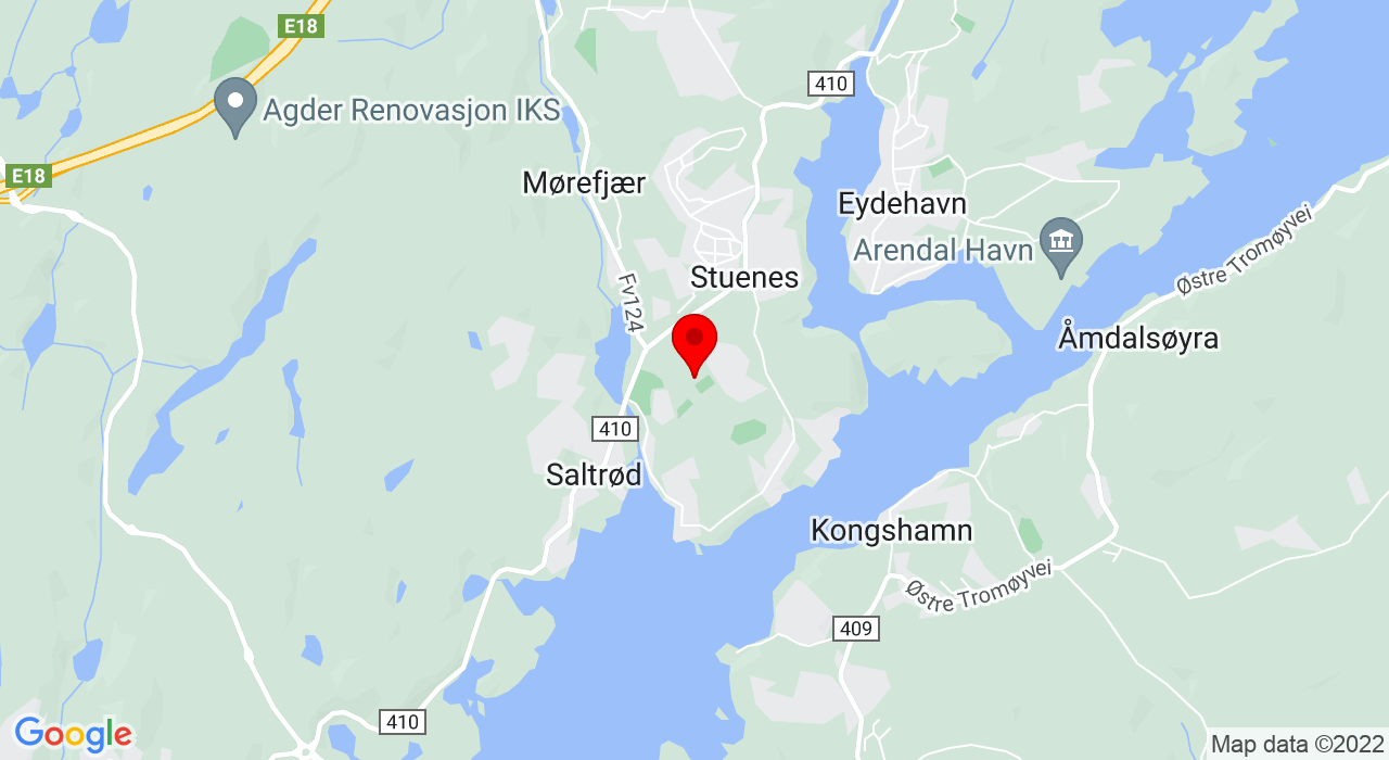 Google Map of Stuenes school Betrumveien 2,,4815+SALTRØD