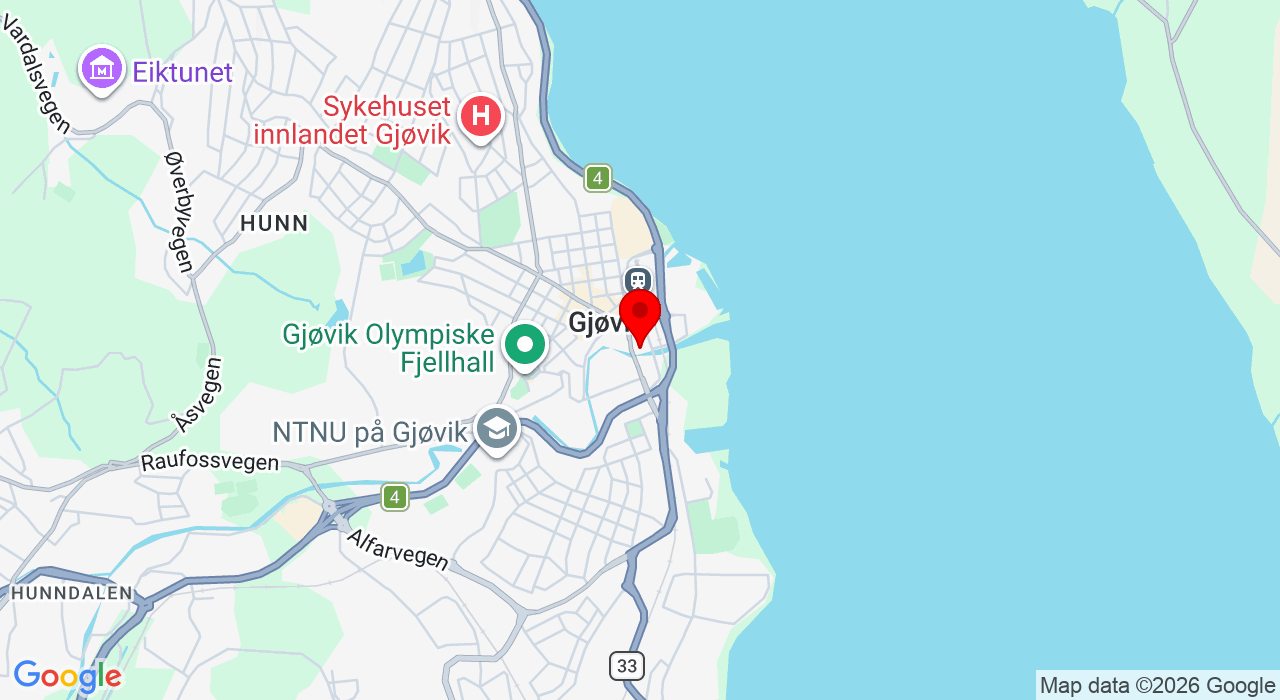 Google Map of https://www.google.com/maps/place/Elvegata 3-4,2815+Gjøvik
