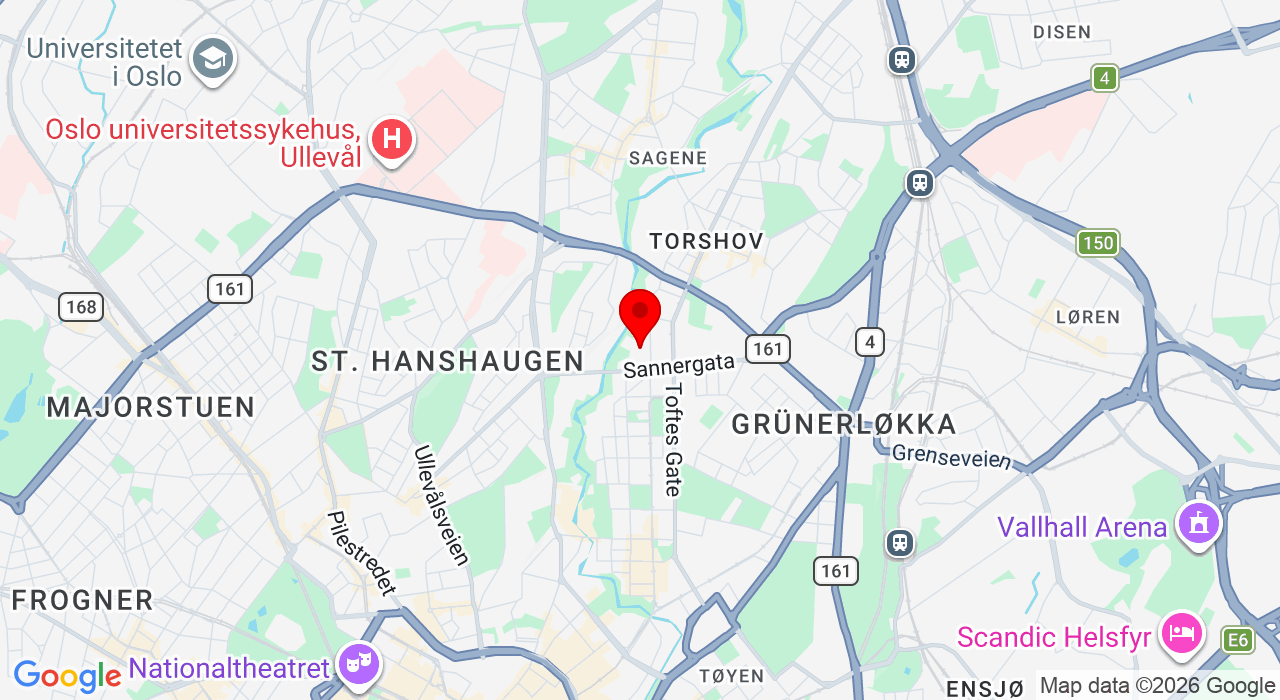 Google Map of https://www.google.com/maps/place/Thorvald Meyers gate 9,0555+Oslo