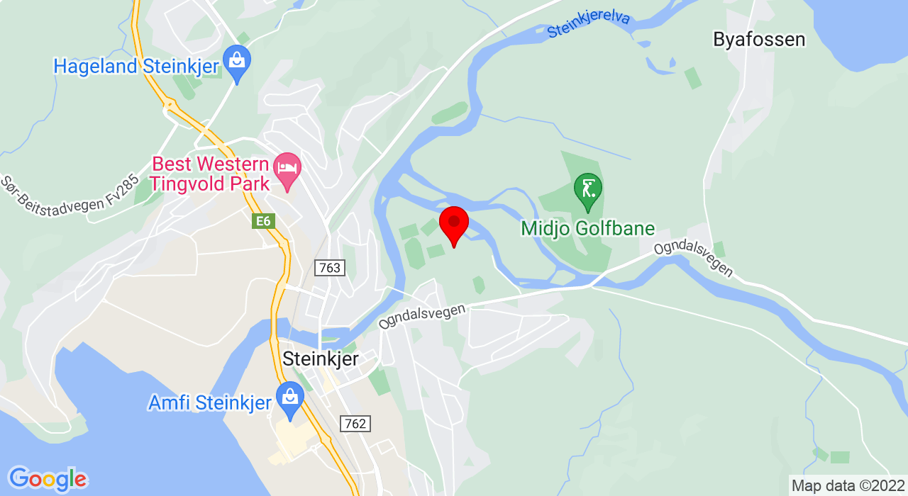 Google Map of Elvenget 20,7713+STEINKJER