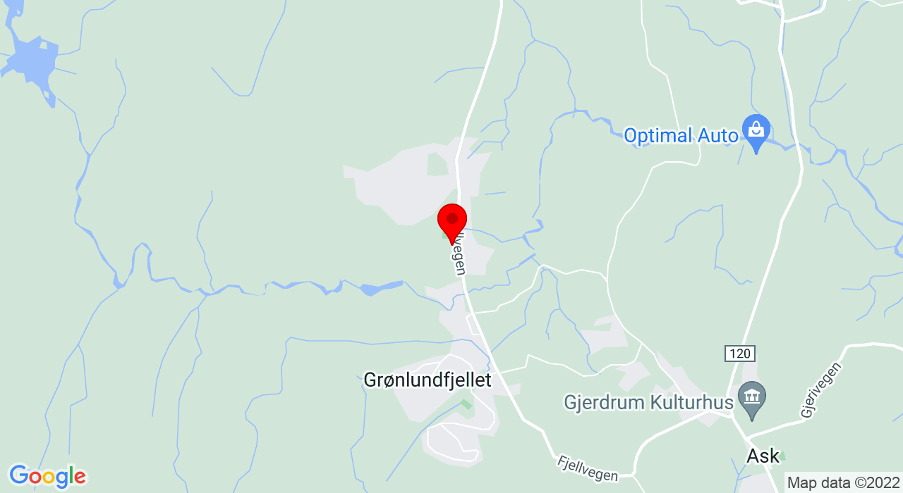Google Map of Veståsen skole, Fjellvegen 40,2022+GJERDRUM