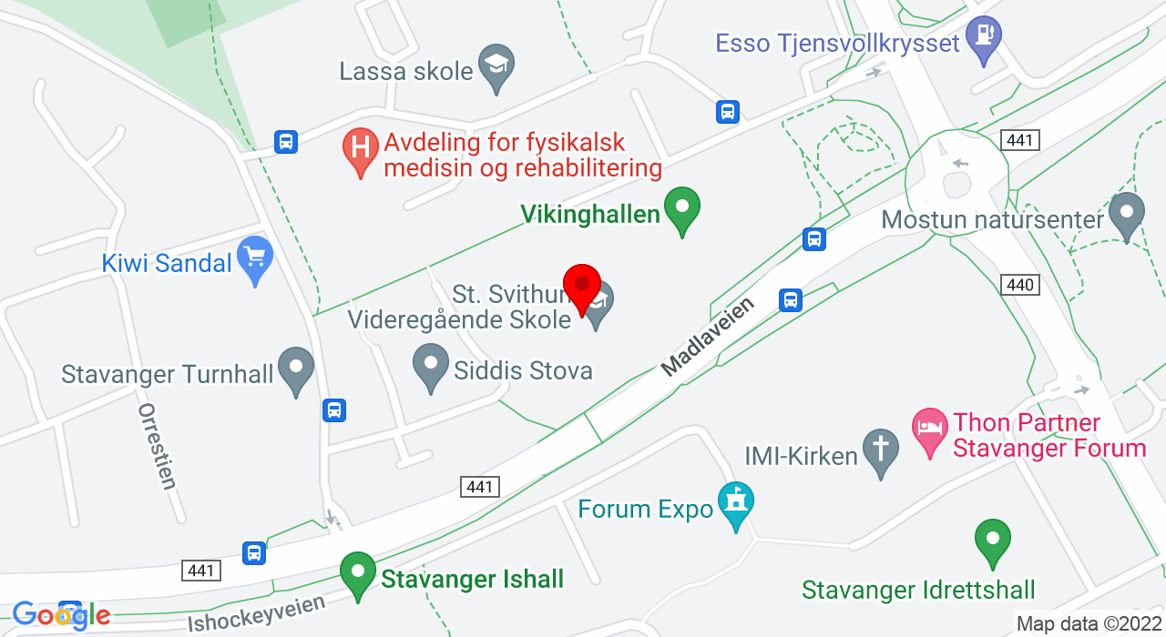 Google Map of Ytre Eiganesveien 30,4008+STAVANGER