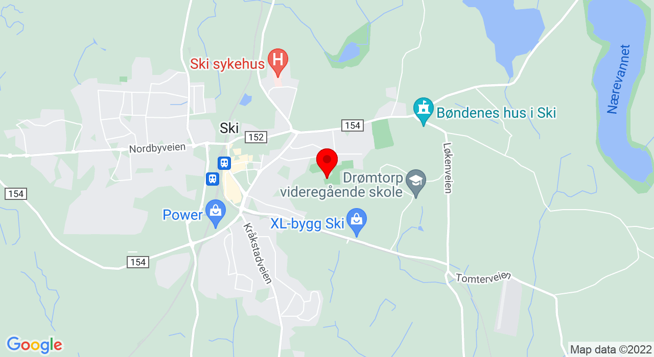 Google Map of Ski Alliansehall,1400+SKI