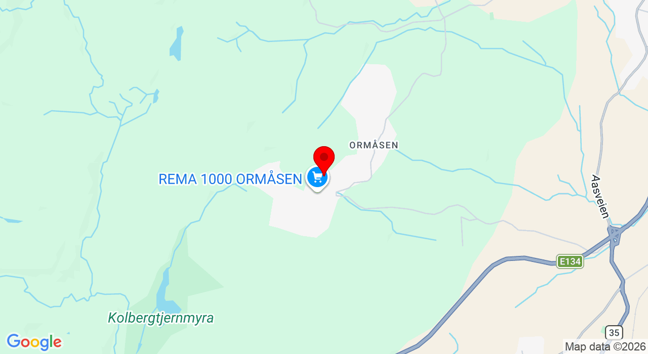 Google Map of https://www.google.com/maps/place/Bjørnefaret 10,3320+Vestfossen