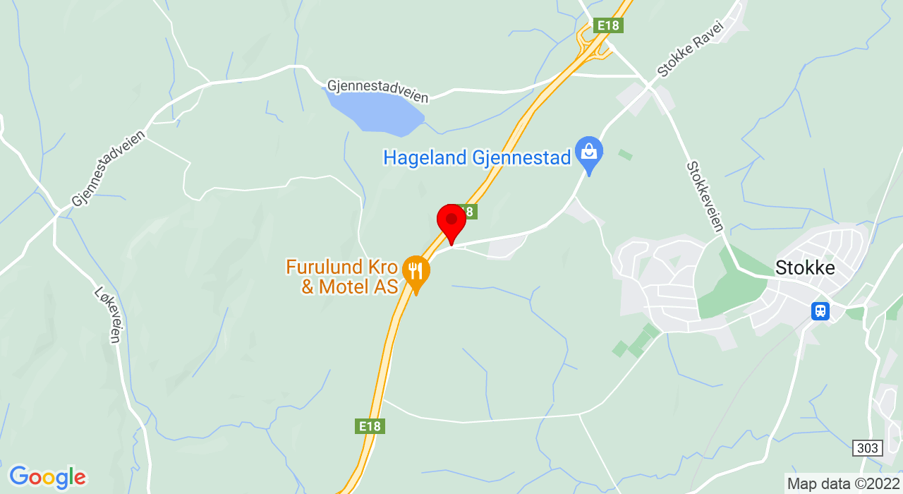 Google Map of Stokke Ravei 227, Storås skianlegg,3160+STOKKE