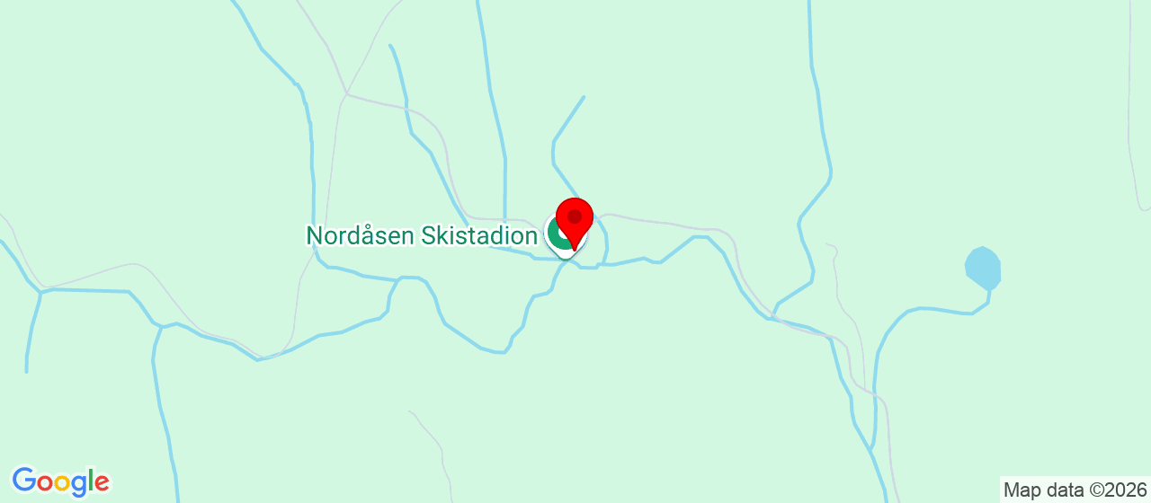 Kart over Nordåsenvegen 582 