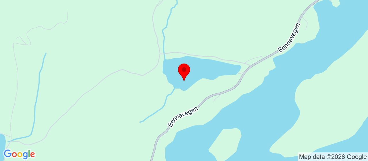 Kart over Hjultjønna 