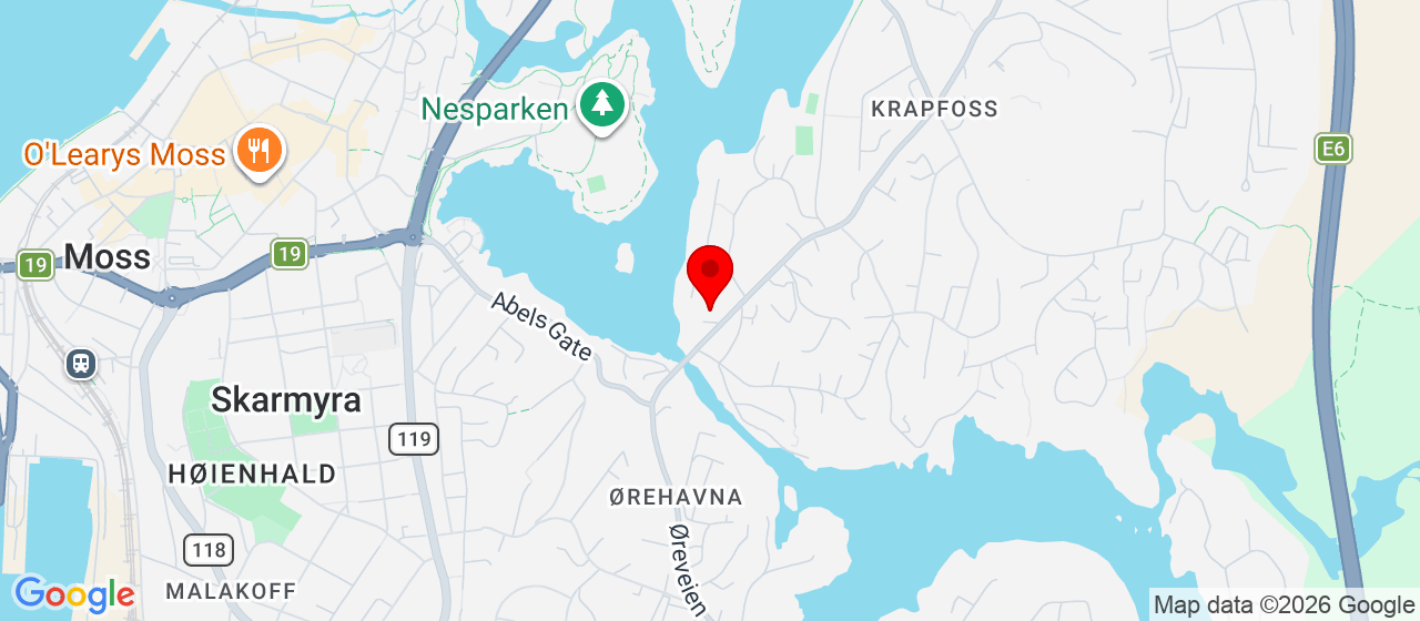 Kart over Anton krogsvoldsvei 4 MOSS