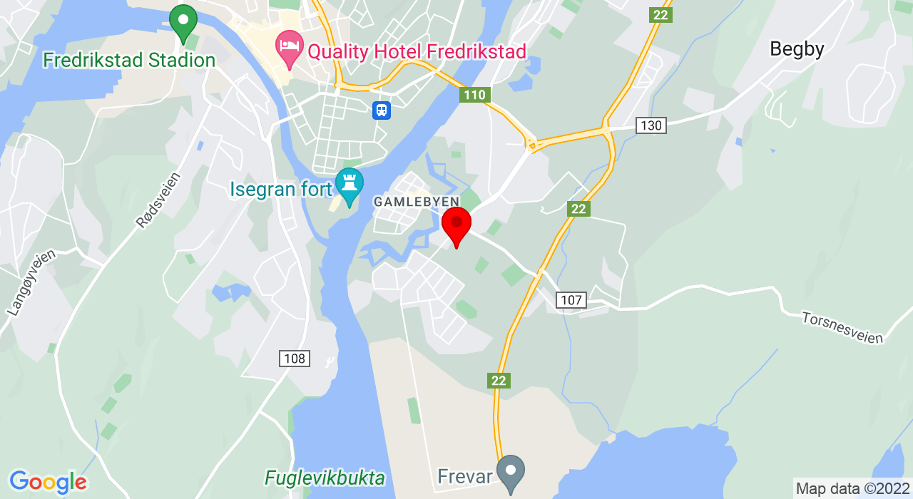 Google Map of Torsnesveien 12,1630+GAMLE FREDRIKSTAD